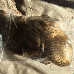 Curled Pony Hair Piece